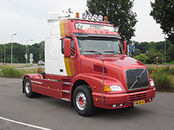 Pretles in een Volvo NH